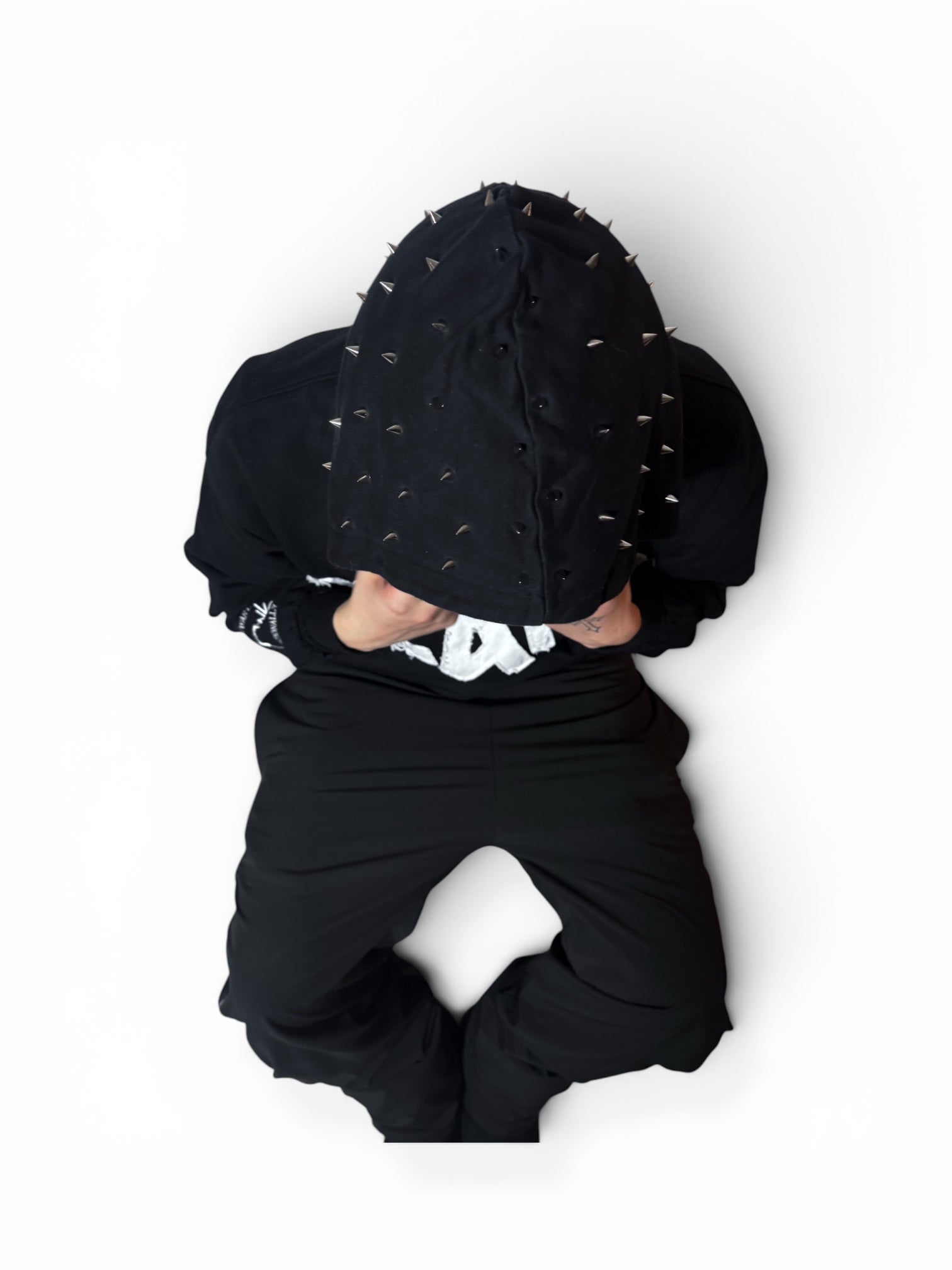 "STUDDED" HOODIE